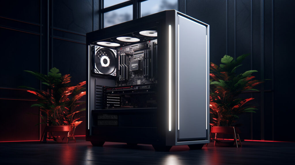 ゲーミングPCの写真