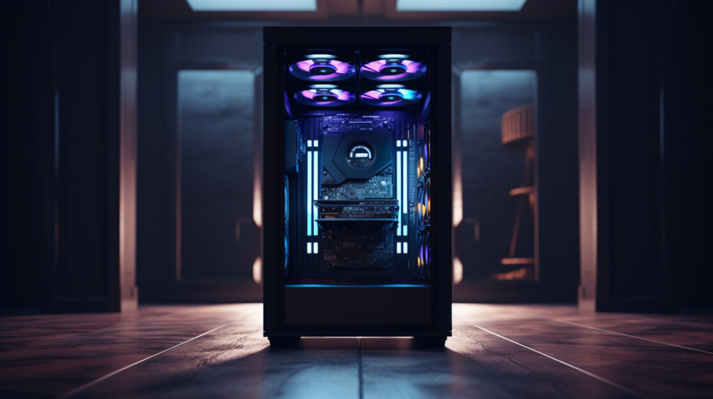 ゲーミングPC本体の写真